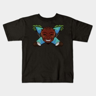 Surfing Devil (no caption) Kids T-Shirt